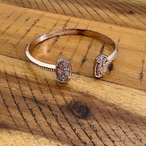 Kendra Scott Rose Gold Open Cuff Bracelet